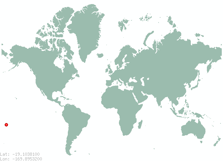 Fulalatea in world map