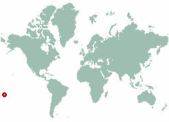 Niue in world map